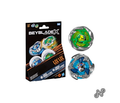 Beyblade X Circle Ghost 4-60LR UX & Hack Viking 4-55O UX Dual Battling Top Set