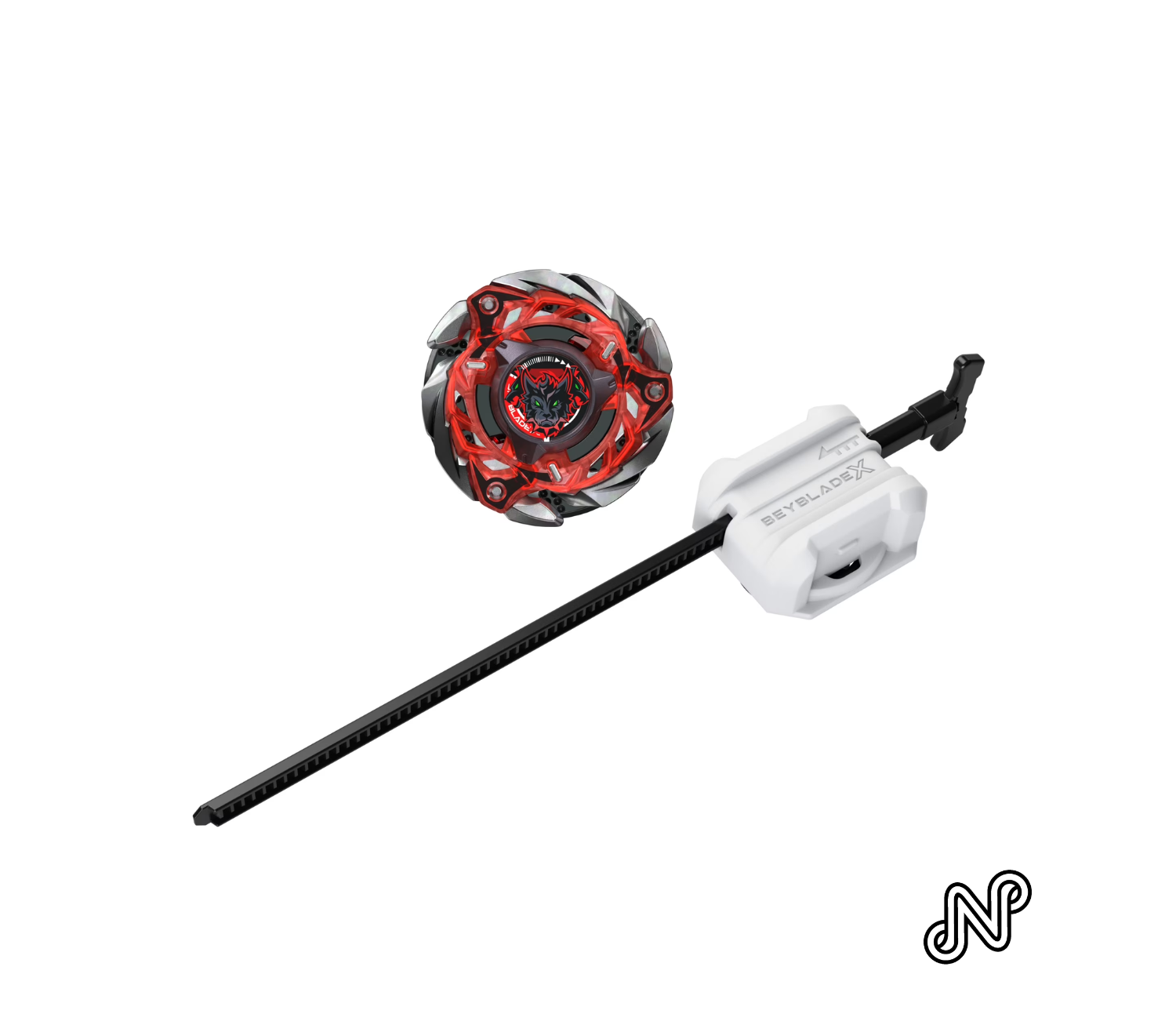 Beyblade X Flame Cerberus W 5-80WB CX Starter Pack Set with Stamina Type Top & Launcher