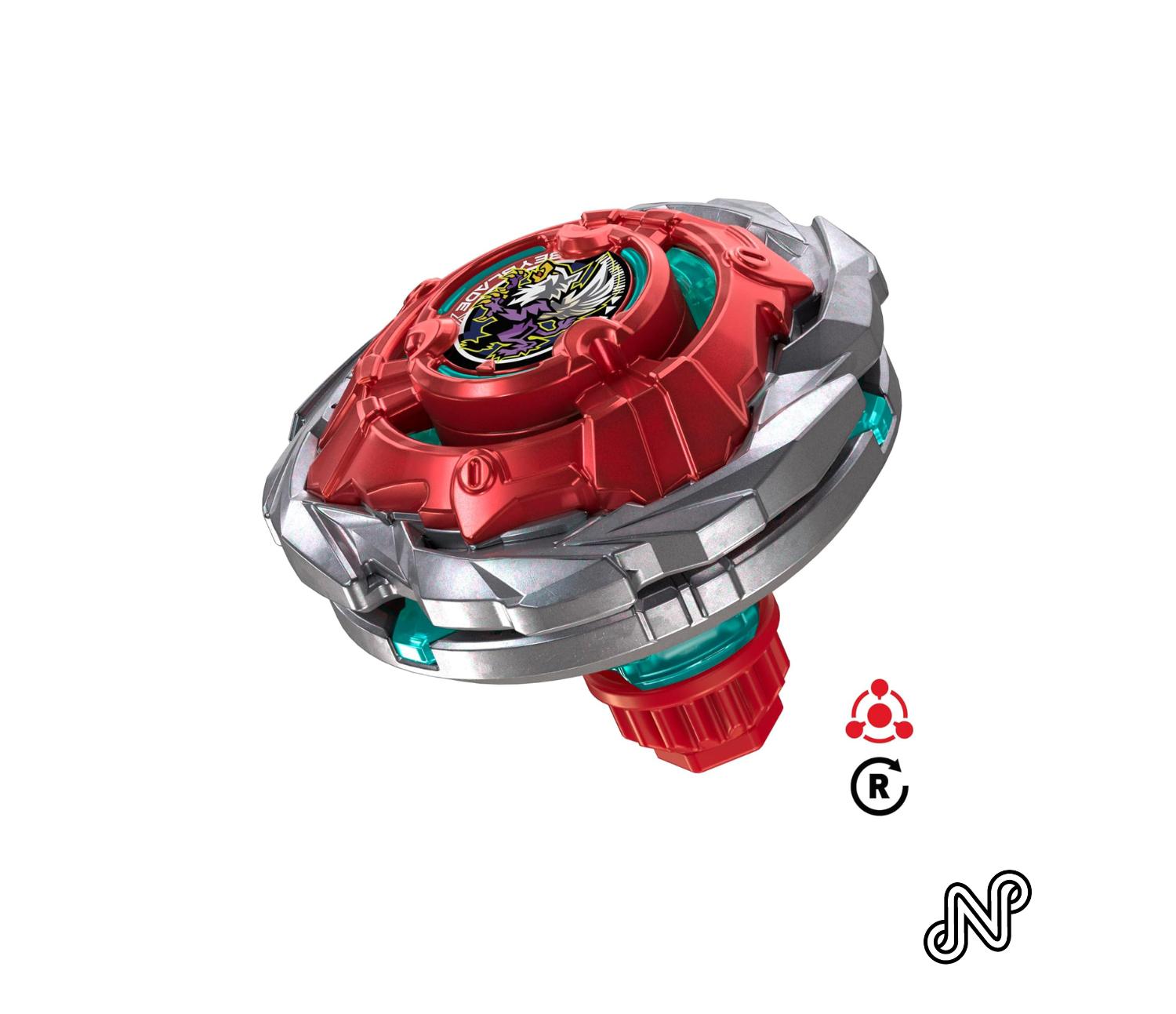 Beyblade X Rocket Griffon H UX Infinity Starter Pack Set, Takara Tomy Balance Type Top and Launcher