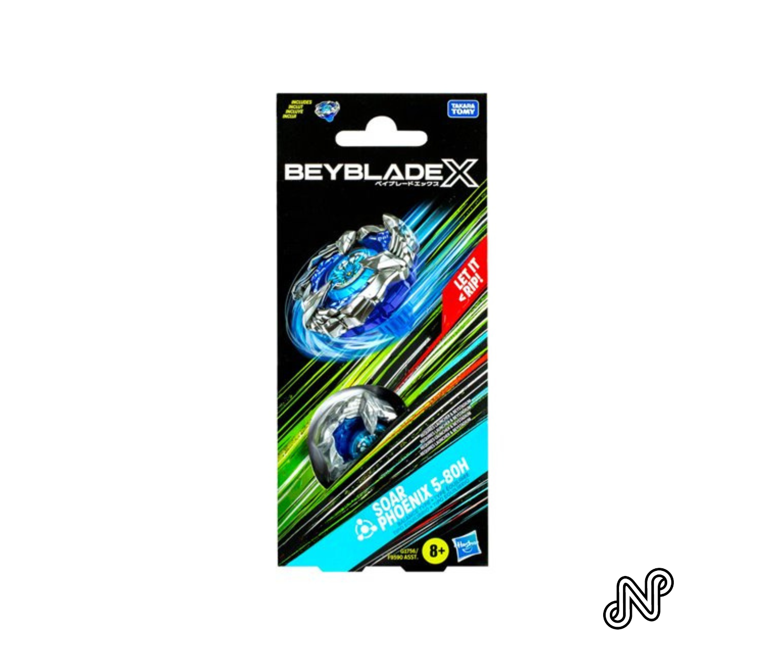 Beyblade X Soar Phoenix Wing 5-80H (Biru)