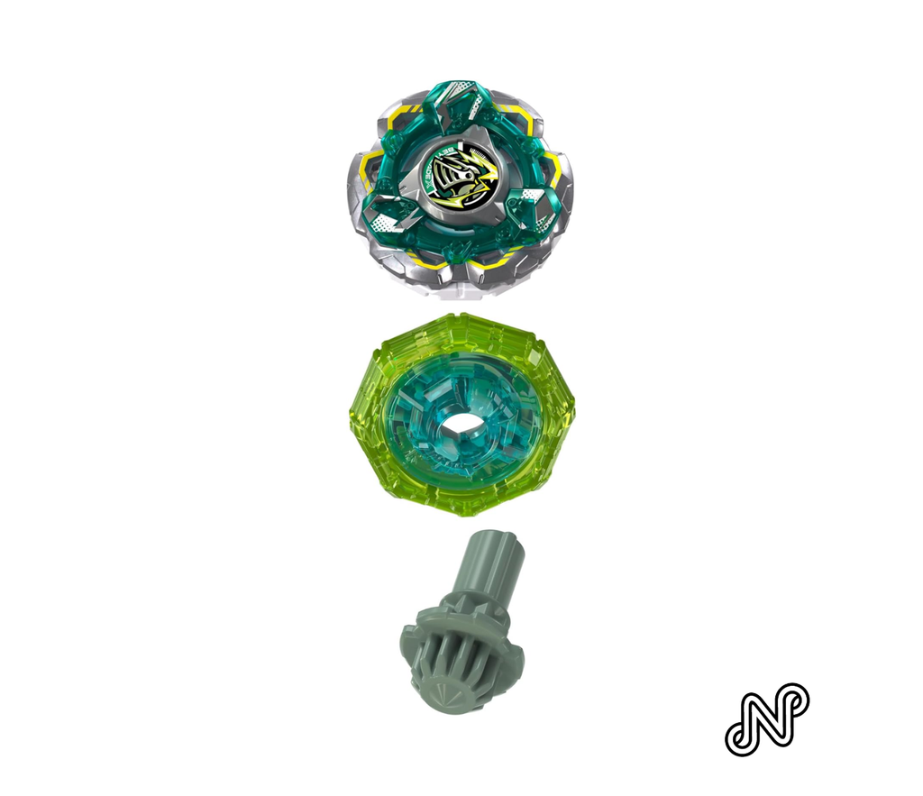 Beyblade X Armor Knight GV 8-70UN CX Infinity Starter Pack Set, Takara Tomy Defense Type Top and Launcher