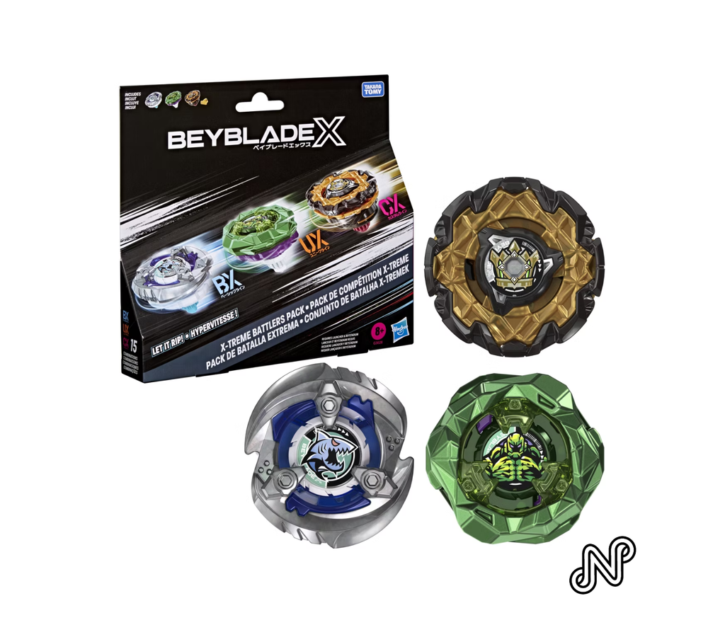 Beyblade X X-treme Battlers Pack Battle Tops