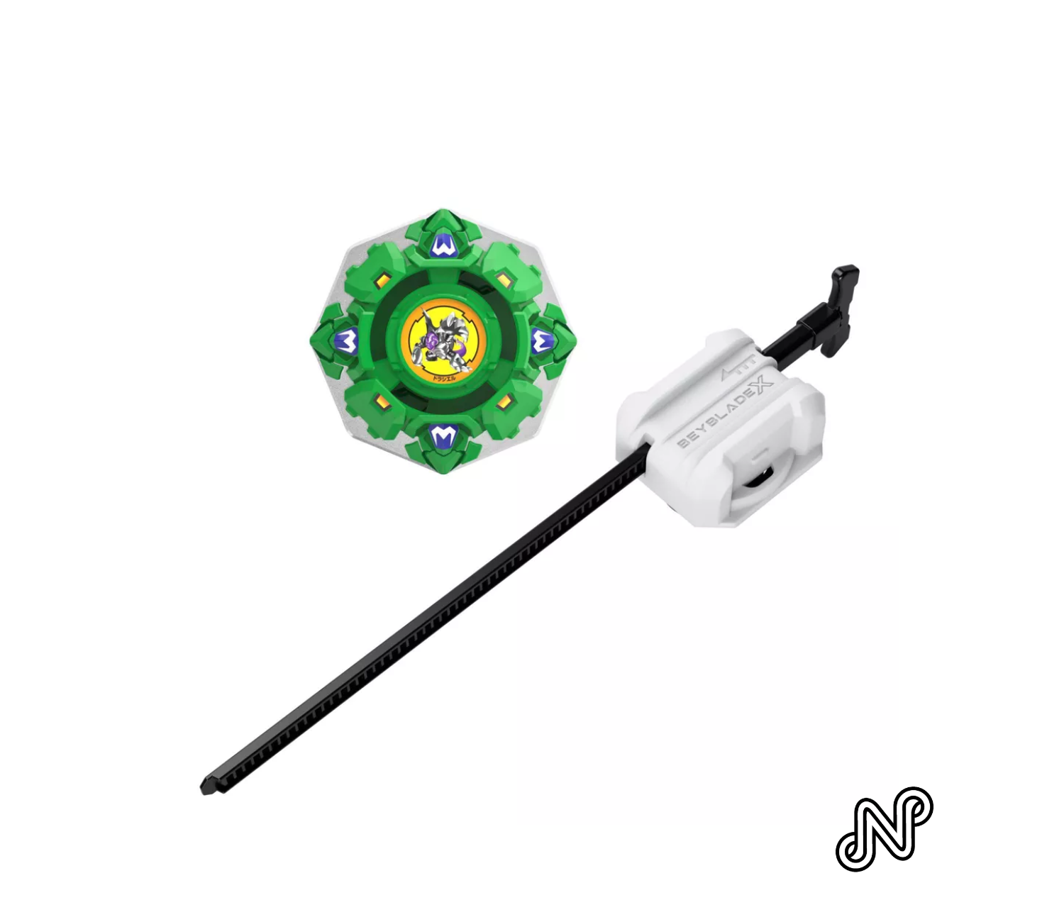 Beyblade X X-Over Project Draciel Shield 7-60D Pack Top and Launcher