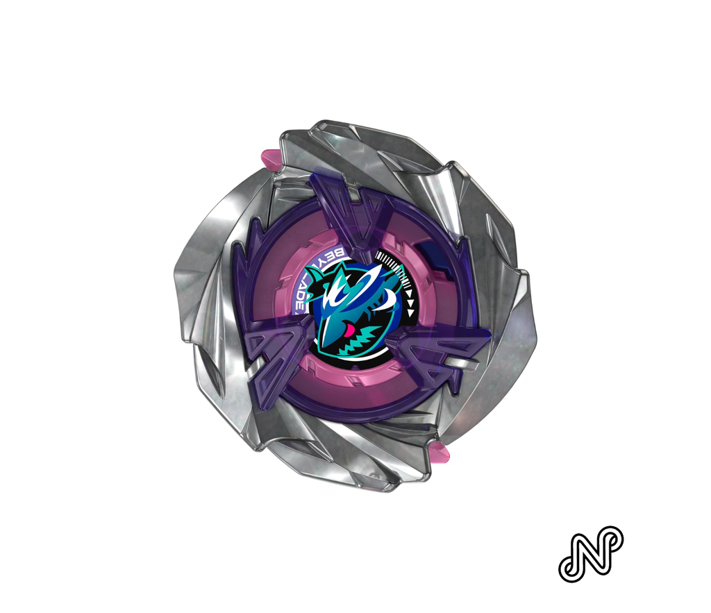 Beyblade X Scale Shark 4-50UF Booster Pack Set with Attack Type Top
