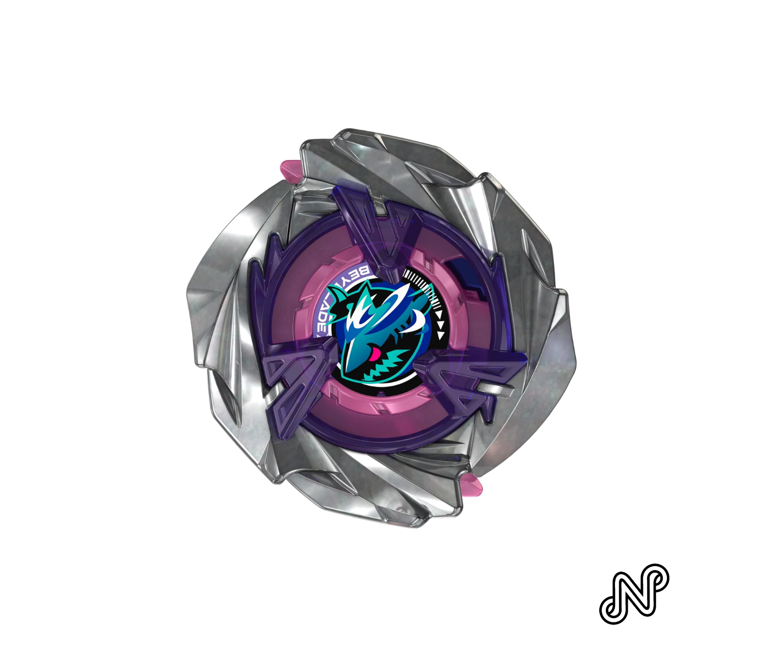 Beyblade X Scale Shark 4-50UF Booster Pack Set with Attack Type Top