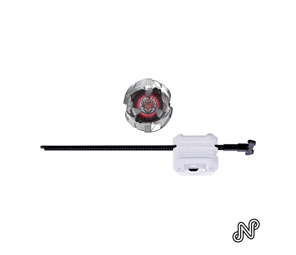 Beyblade X Shelter Drake 7-80GP BX Starter Pack Set with Balance Type Top & Launcher