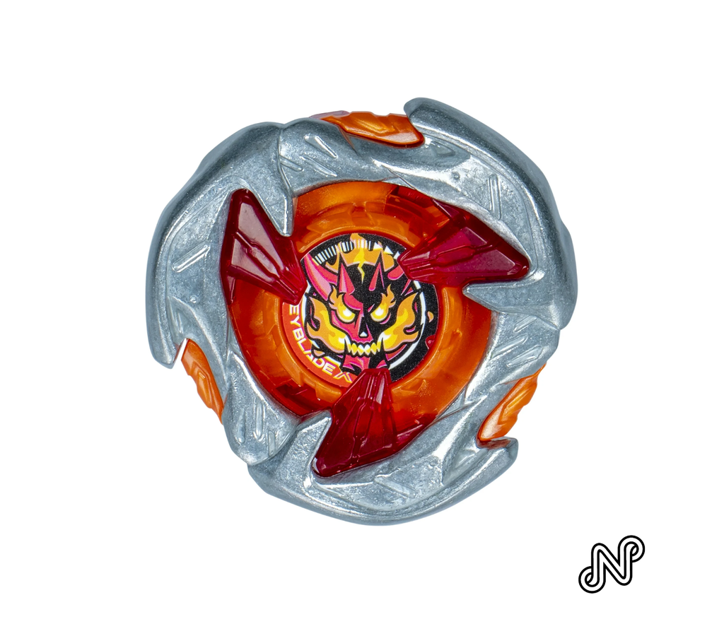Beyblade X Hammer Incendio 3-70H UX Starter Pack Set with Balance Battling Top & Launcher