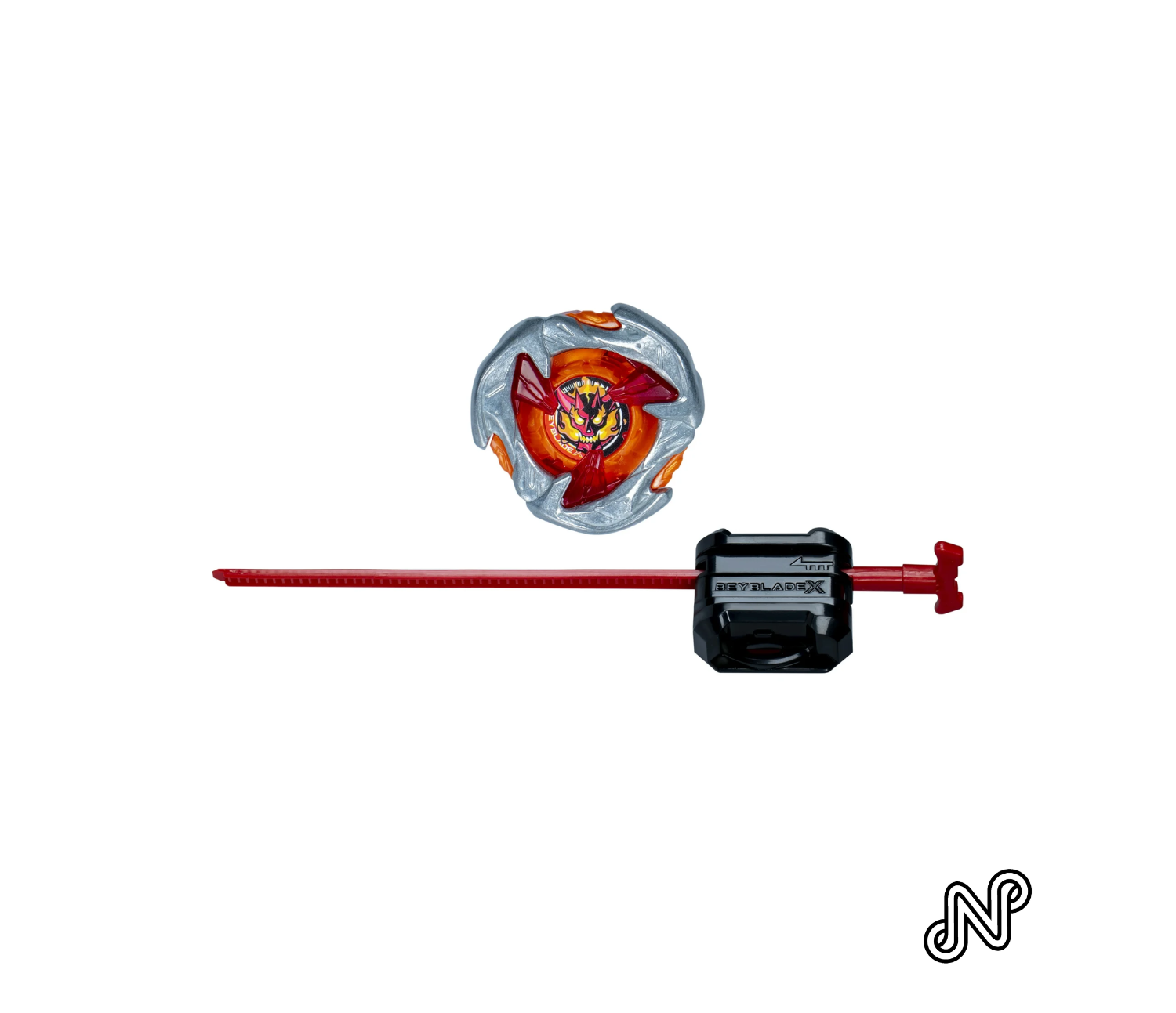 Beyblade X Hammer Incendio 3-70H UX Starter Pack Set with Balance Battling Top & Launcher