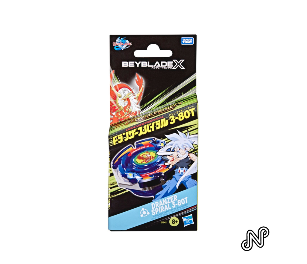 Beyblade X X-Over Project Dranzer Spiral 3-80T Starter Pack Set