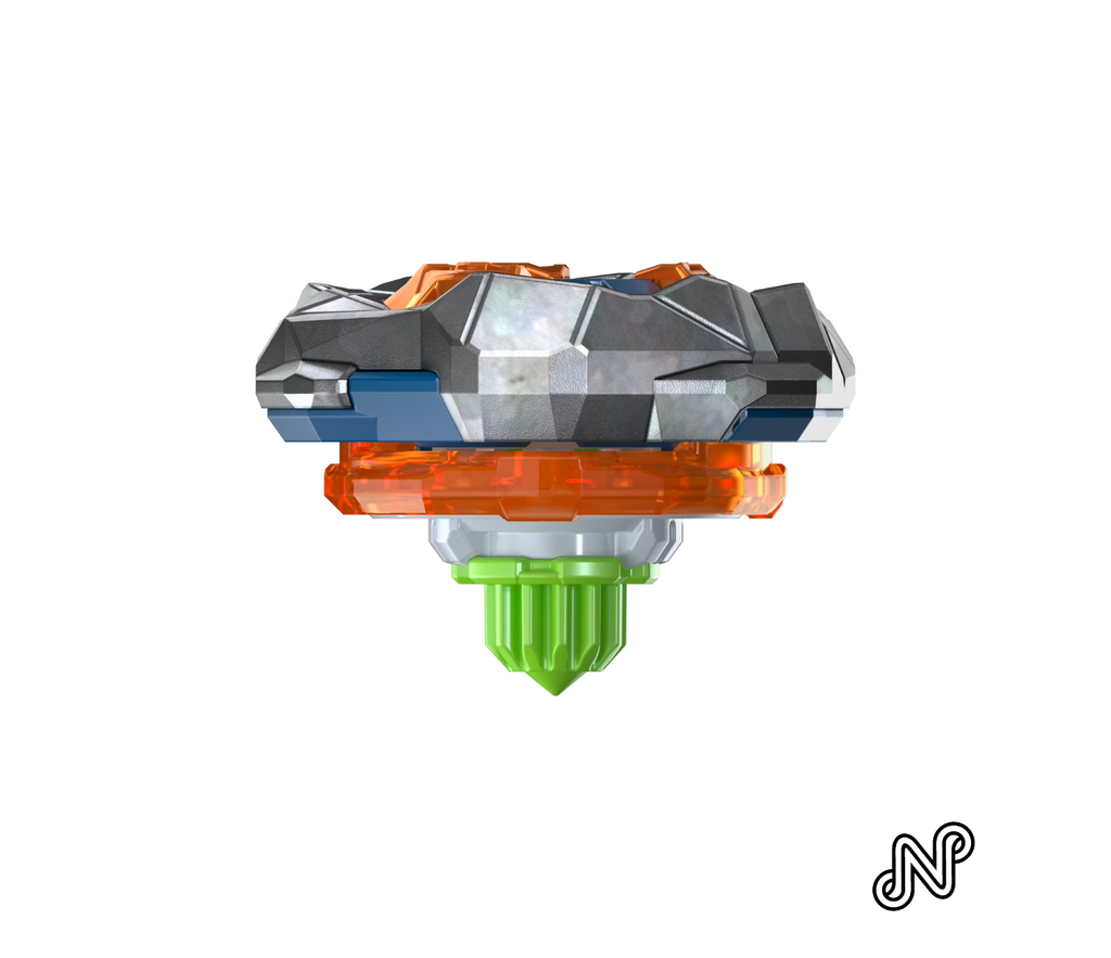 Beyblade X Rock Golem 1-60UN UX Starter Pack Set with Defense Type Top & Launcher