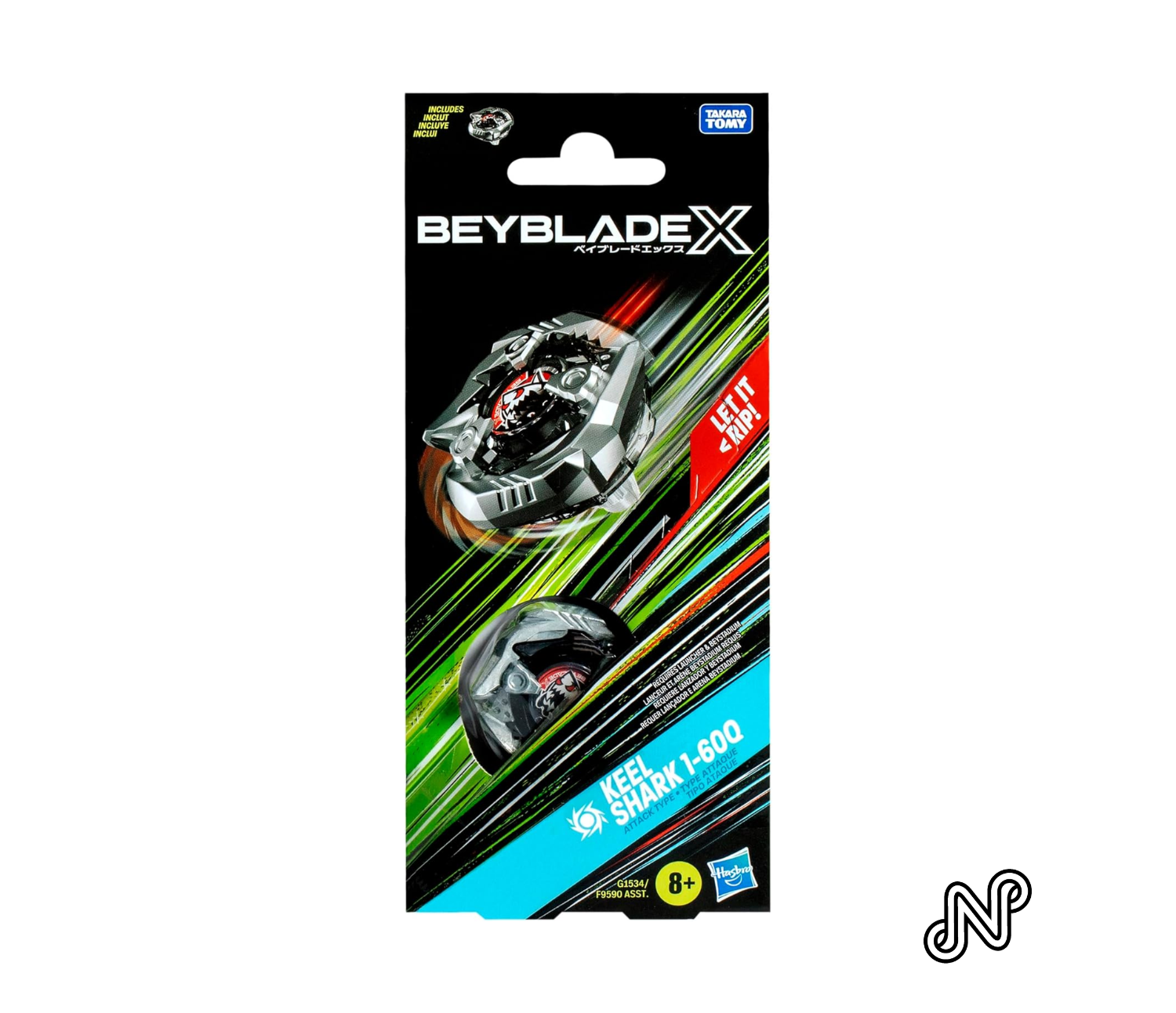 Beyblade X Keel Shark 1-60Q Booster Pack Set