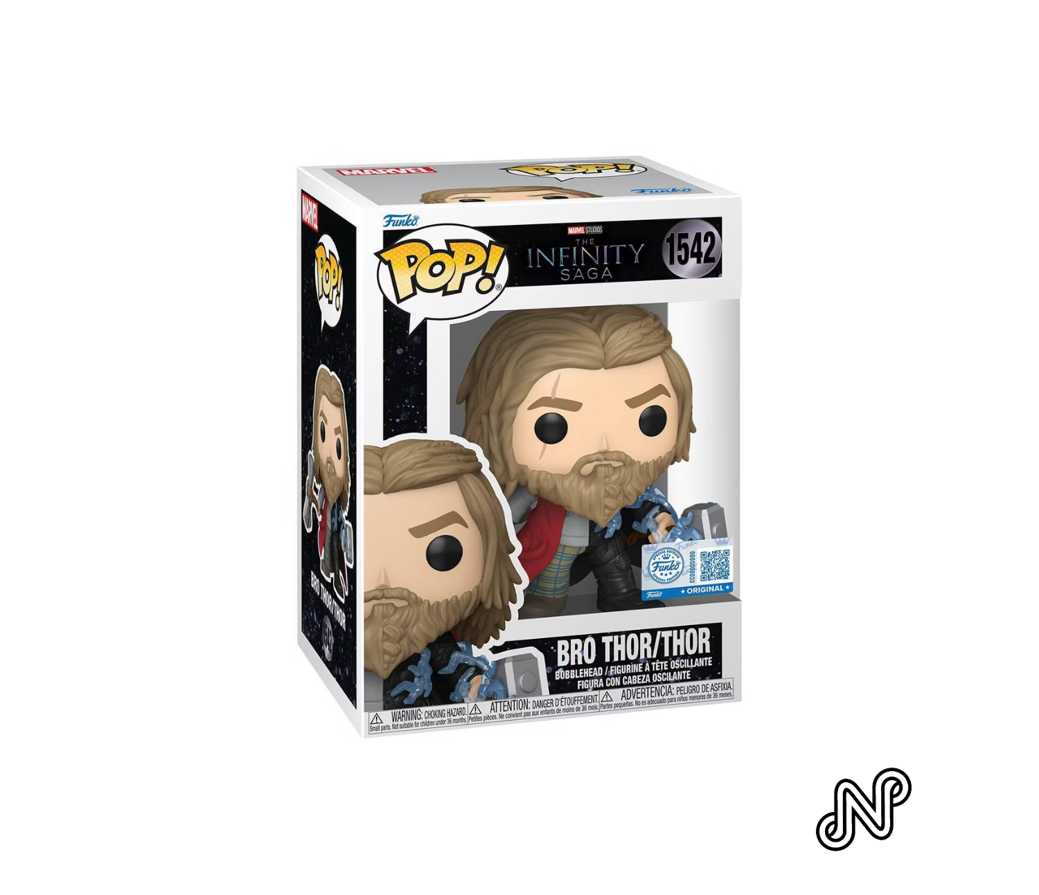 Funko Pop! Marvel: Split Thor/Bro Thor Figure
