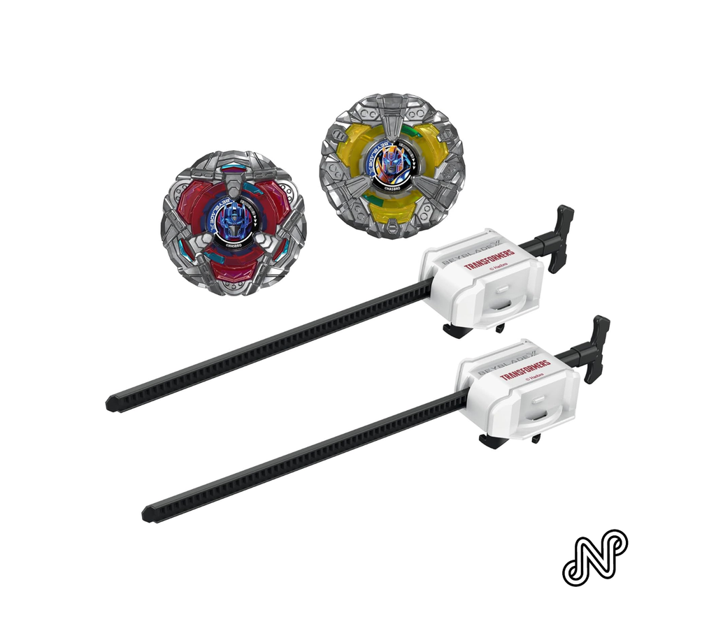 Beyblade X Transformers Collab Optimus Prime 7-70L & Bumblebee 1-60W
