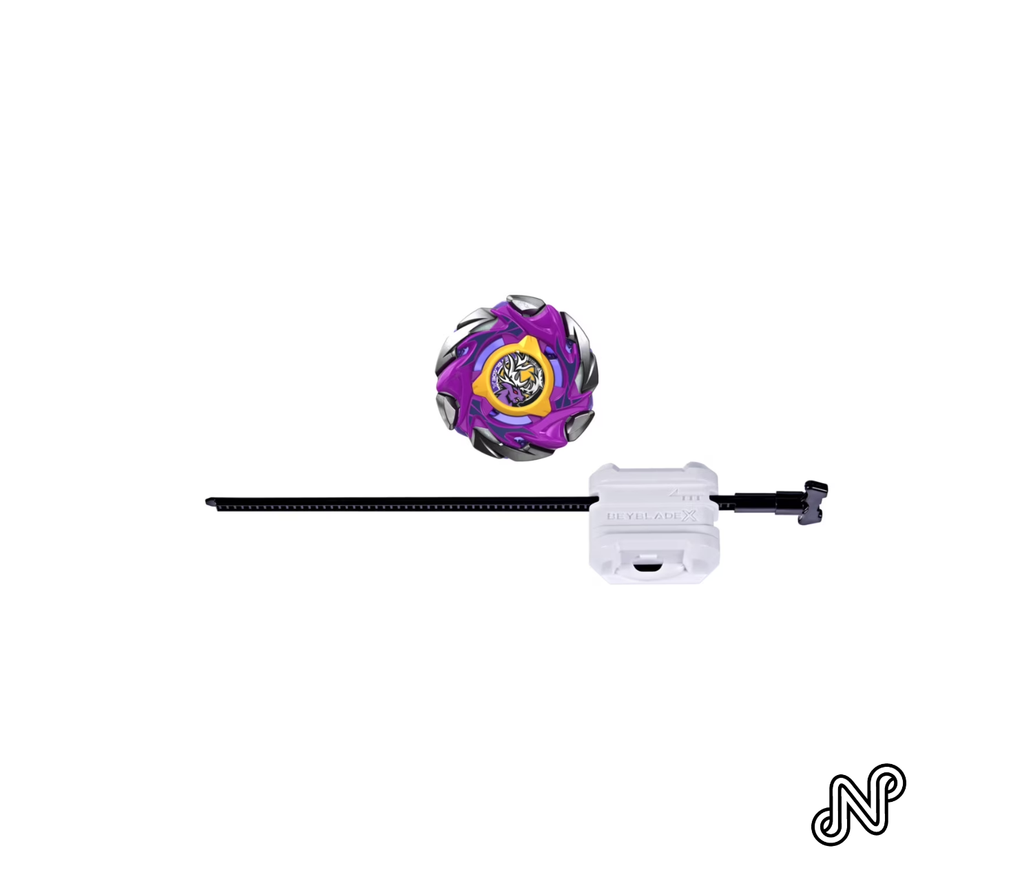 Beyblade X Antler Stag B 2-60HN CX Starter Pack Set with Defense Battling Top & Launcher