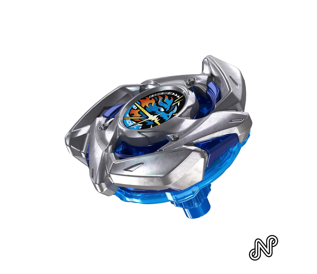 Beyblade X Strike Dran 4-50FF BX Infinity Starter Pack Set with Takara Tomy Attack Type Top and Launcher