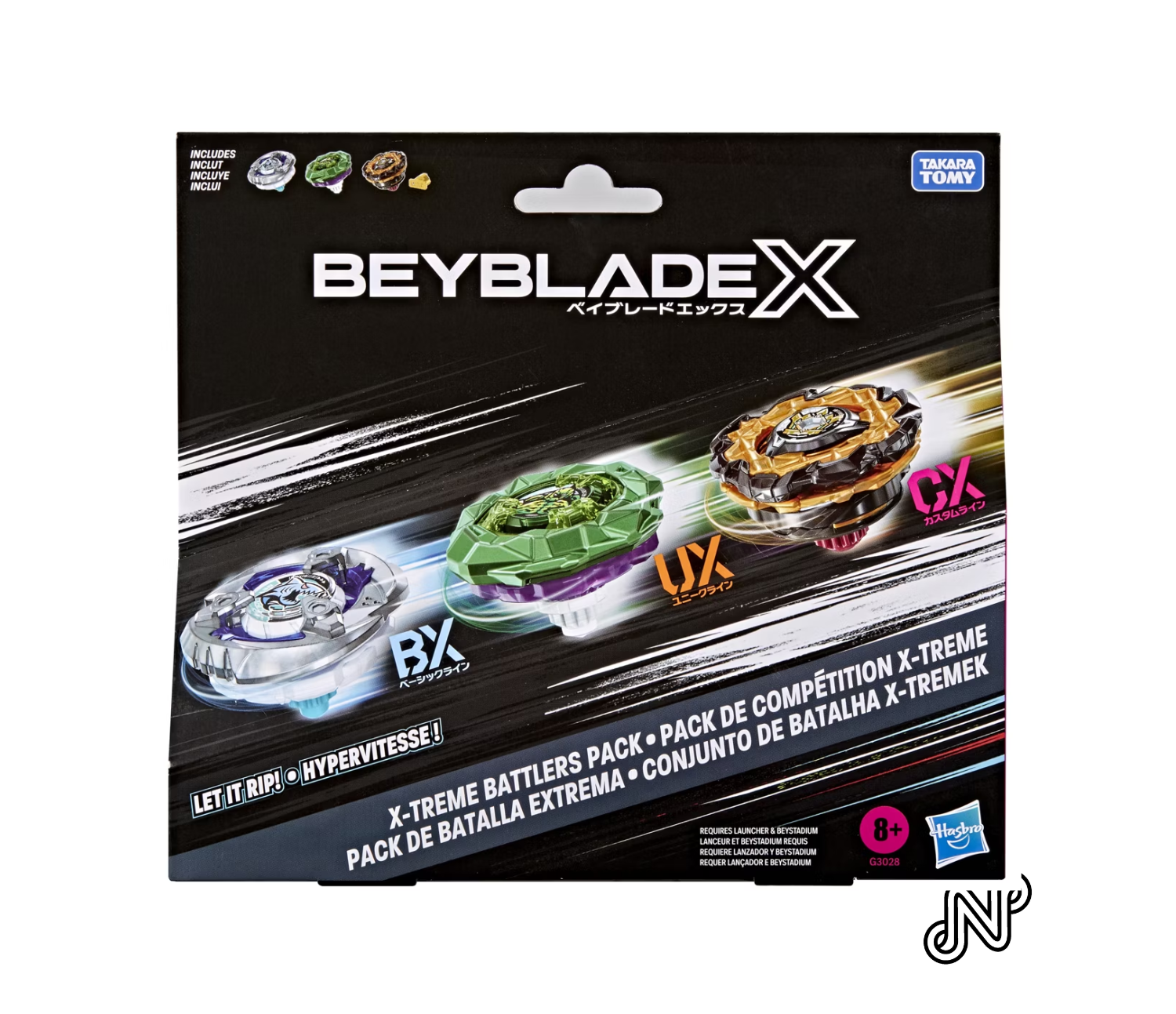 Beyblade X X-treme Battlers Pack Battle Tops