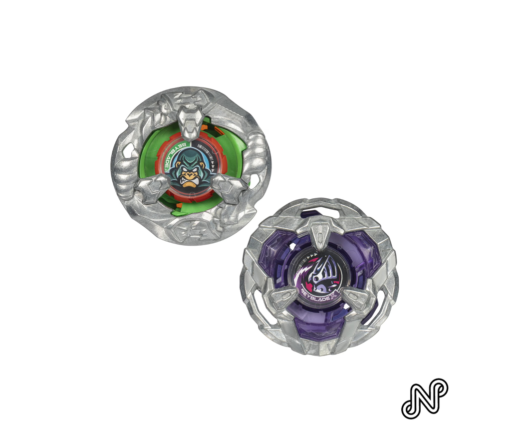 Beyblade X Yell Kong 3-60GB and Helm Knight 5-80T Battling Top Set