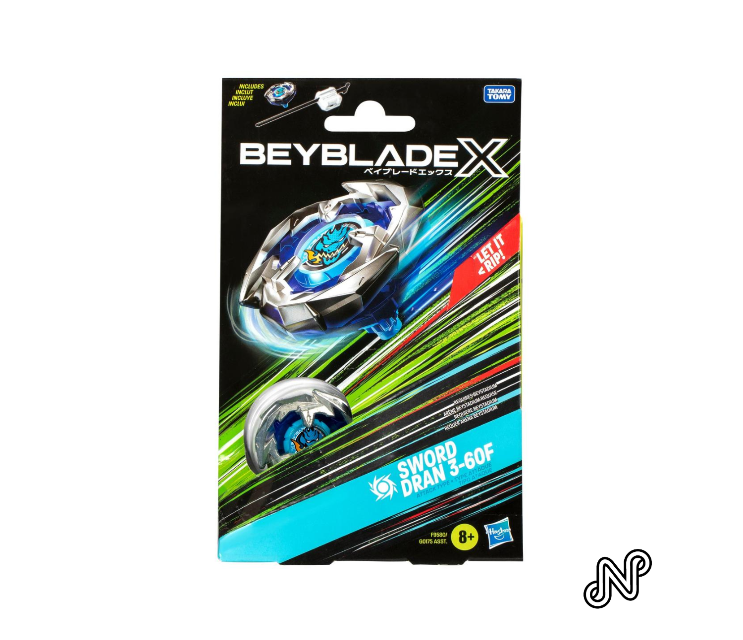 Beyblade X Sword Dran 3-60F Starter Pack Set