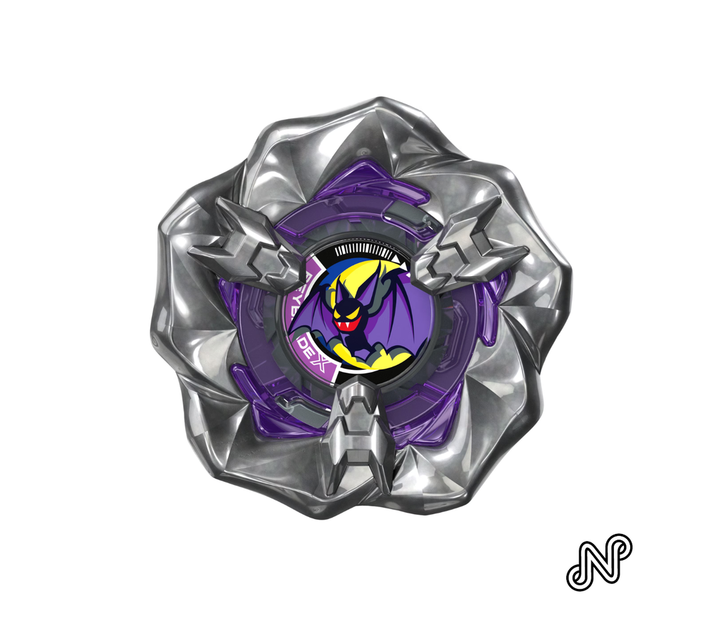 Beyblade X Gust Bat 3-85GP BX Booster Pack Set with Balance Type Top