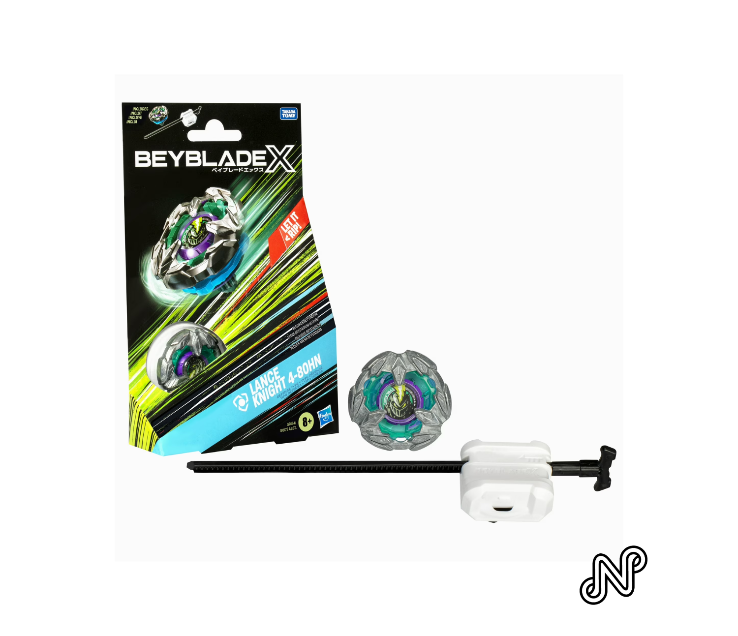 Beyblade X Lance Knight 4-80HN Starter pack Set with Defense Type Battling Top Set