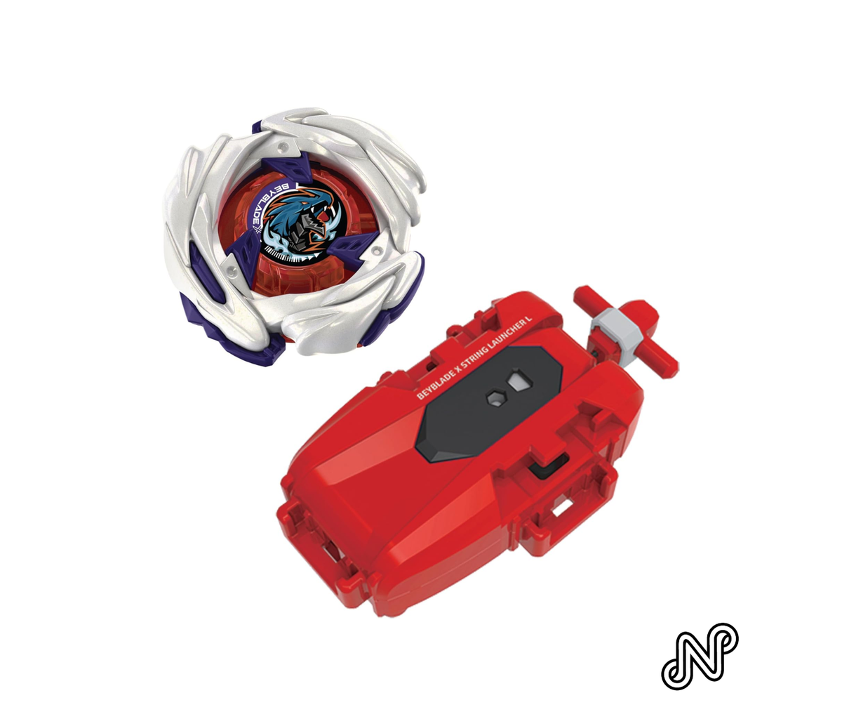 Beyblade X Meteoroid Dragoon 3-70J Left Spin String Launcher with Takara Tomy Attack Type Top, Battling Tops Game Toys