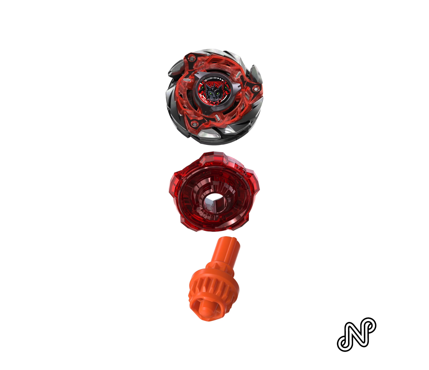 Beyblade X Flame Cerberus W 5-80WB CX Starter Pack Set with Stamina Type Top & Launcher